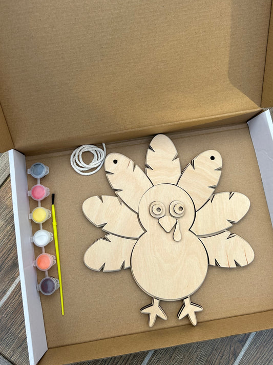 Turkey Craft Door Hanger Box