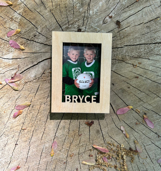 Personalized Name Picture Frame Magnet