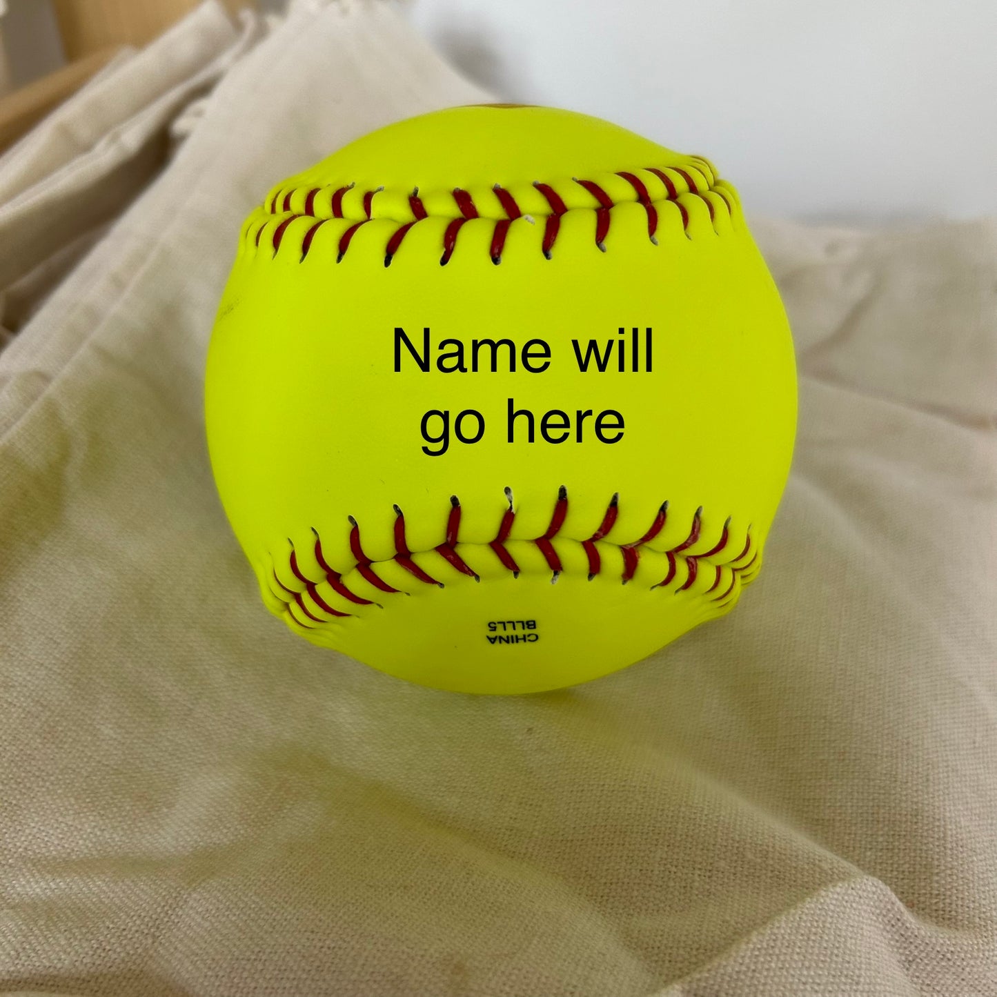 Personalized Softball