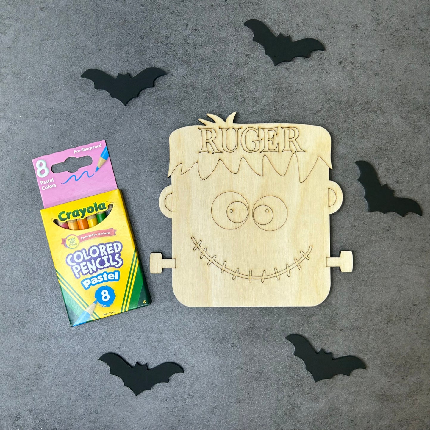 Halloween Personalized Frankenstein Craft Kit