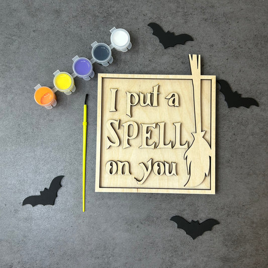 Halloween I Put A Spell On You 3M Craft Kit