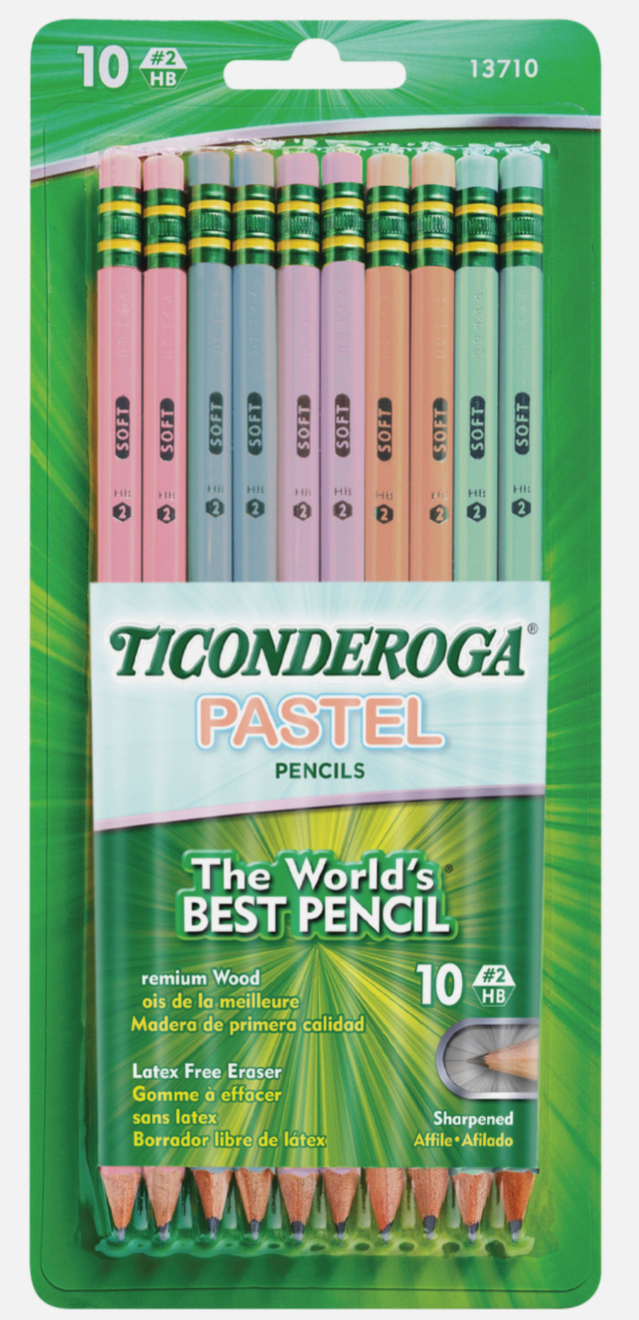 Personalized Ticonderoga Pencils - Qty 10