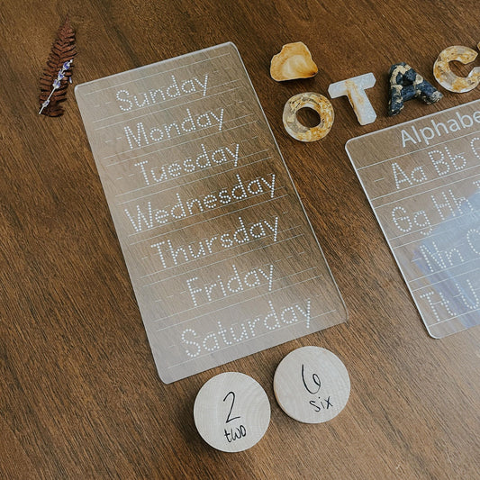 Days of the Week Dry Erase Board