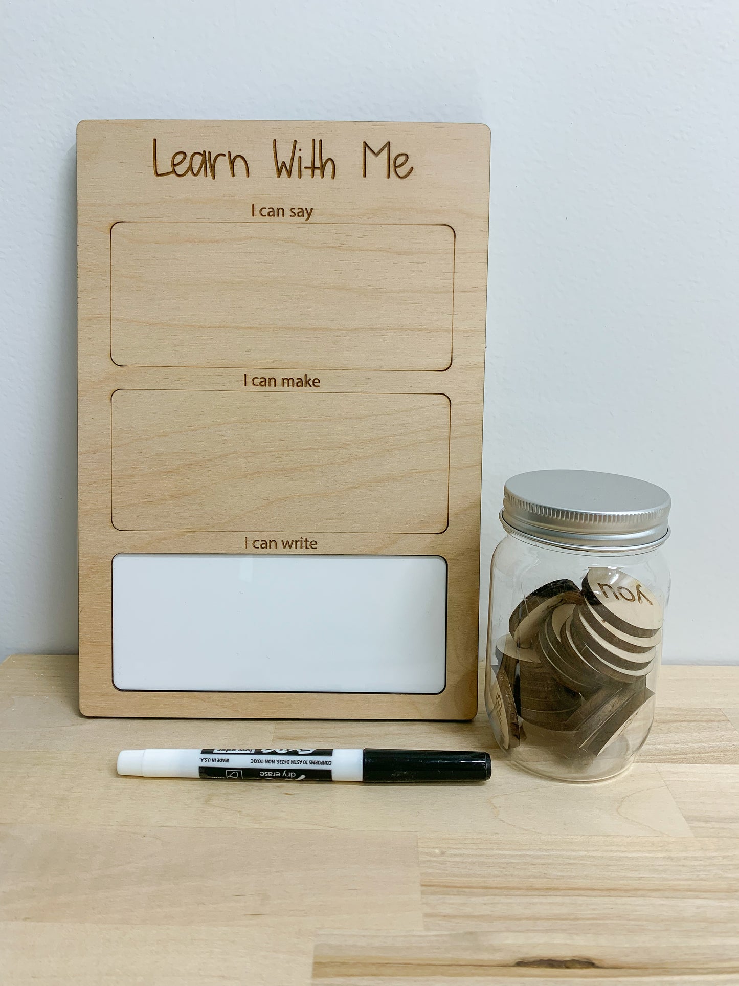 Learn With Me Board